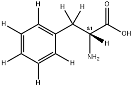 D-PHENYL-D5-ALANINE-2,3,3-D3 Struktur