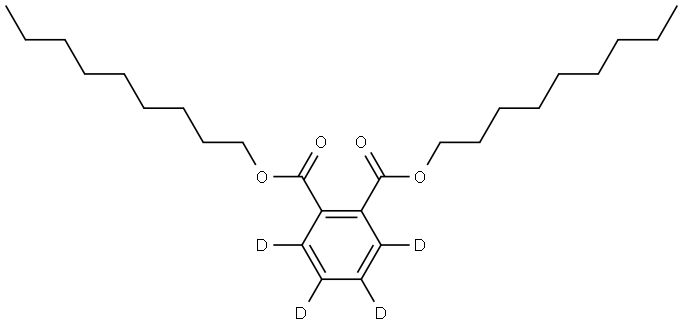 DI-N-NONYL PHTHALATE-3,4,5,6-D4 Struktur