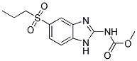 [5-(PROPANE-1-SULFO-NYL)-1H-BENZOIMIDAZOL-2-YL]-CARBAMIC ACID METHYL ESTER Struktur