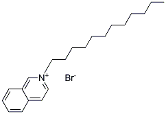 LAURYLISOQUINOLINIUM BROMIDE, 75% SOLN Struktur