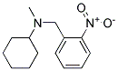 N-(2-NITROBENZYL)-N-CYCLOHEXYL-N-METHYLAMINE Struktur