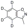 3-METHYL-1,2-BENZISOXAZOLE-D4 Struktur