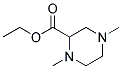 ETHYL 1,4-DIMETHYLPIPERAZINE-2-CARBOXYLAT Struktur