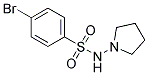 4-BROMO-N-PYRROLIDIN-1-YLBENZENESULPHONAMID Struktur