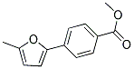 METHY 4-(5-METHYL-2-FURYL)BENZOATE Struktur