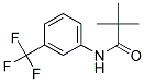 N-(2,2-DIMETHYLPROPANOYL)-3-(TRIFLUOROMETHYL)ANILIN Struktur