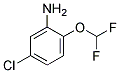 5-CHLORO-2-(DIFLUOROMETHOXY)ANILIN Struktur