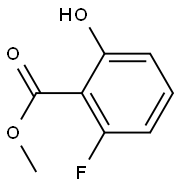 METHYL 6-FLUOROSALICYLAT Struktur