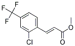 METHYL 3-[2-CHLORO-4-(TRIFLUOROMETHYL)PHENYL]ACRYLATE 95+% Struktur