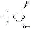 3-METHOXY-5-(TRIFLUOROMETHYL)BENZONITRIL Struktur