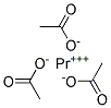 praseodymium(3+) acetate Struktur