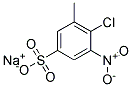 6-Chloro-5-nitrotoluene-3-sulfonic acid sodium salt Struktur