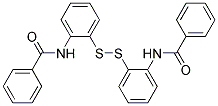 di(o-benzamidophenyl)disulfide Struktur