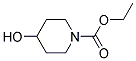 4-Hydroxy-N-carbethoxypiperidine  Struktur