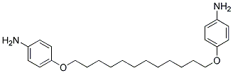 4,4'-(1,12-Dodecanediyl)dioxydianiline Struktur