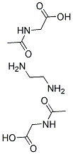 Ethylenediamine Diaceturate Struktur