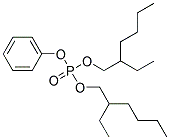 Di2-ethyl hexyl monophenyl phosphate Struktur