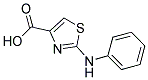 2-(Phenylamino)-1,3-thiazole-4-carboxylic acid Struktur