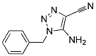 5-Amino-1-benzyl-1H-1,2,3-triazole-4-carbonitrile Struktur