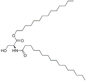 PALMITOYL MYRISTYL SERINATE Struktur