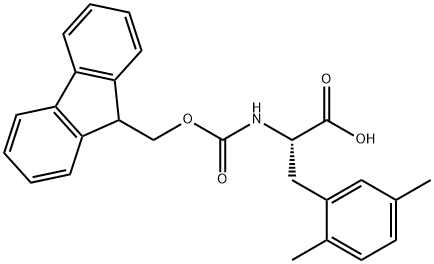 Fmoc-2,5-Dimethy-L-Phenylalanine Struktur