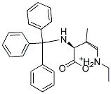 Trityl-L-Valine diethylammonium salt Struktur