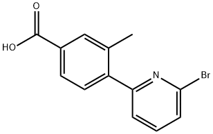 4-(6-Bromo-pyridin-2-yl)-3-methyl-benzoicacid