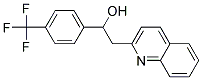 2-QUINOLIN-2-YL-1-(4-TRIFLUOROMETHYLPHENYL)ETHANOL 97% Struktur