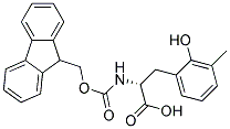 Fmoc-2-hydroxy-3-methyl-D-phenylalanine
 Struktur