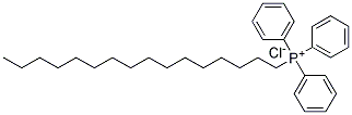 Hexadecyltriphenylphosphoniumchloride Struktur