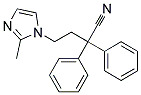 4-(2-METHYL-IMIDAZOL-1-YL)-2,2-DIPHENYL-BUTYRONITRILE Struktur