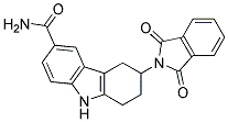 6-(1,3-DIOXO-1,3-DIHYDRO-ISOINDOL-2-YL)-6,7,8,9-TETRAHYDRO-5H-CARBAZOLE-3-CARBOXYLIC ACID AMIDE Struktur