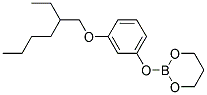 3-(2-ETHYLHEXYLOXY)PHENYL TRIMETHYLENEBORATE Struktur