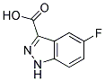 5-FLUORO-3-(1H)-INDAZOLE CARBOXYLIC ACID Struktur