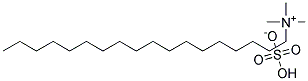 Octadecy trimethyl ammonium sulfate Struktur