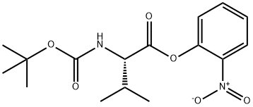 N-BOC-L-VALINE-O-NITROPHENYL ESTER, 41120-72-3, 結(jié)構(gòu)式