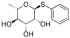 PHENYL 1-THIO-A-L-RHAMNOPYRANOSIDE Struktur