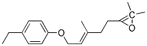 P-ETHYLPHENYL-6,7-EPOXY GERANIOL ETHER Struktur