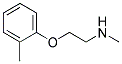 N-METHYL-2-(2-METHYLPHENOXY)-1-ETHANAMINE Struktur