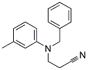 N-(2-CYANOETHYL)-N-BENZYL-M-TOLUIDINE Struktur