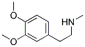 METHYLHOMOVERATRYLAMINE Struktur