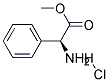 L-ALPHA-PHENYLGLYCINE METHYL ESTER HYDROCHLORIDE Struktur