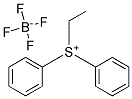 DIPHENYL(ETHYL)SULPHONIUM TETRAFLUOROBORATE Struktur