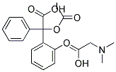 BETA-DIMETHYLAMINOETHYLIC ESTER OF BENZILIC ACID IODOMETHYLATE Struktur