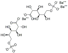 6-PHOSPHO-D-GLUCONIC ACID BARIUM SALT Struktur