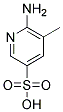 6-AMINO-5-METHYLPYRIDINE-3-SULFONIC ACID Struktur