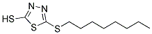 5-OCTYLTHIO-1,3,4-THIADIAZOLE-2-THIOL Struktur