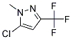 5-CHLORO-1-METHYL-3-(TRIFLUOROMETHYL)PYRAZOLE Struktur