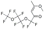 5,5,7,7,8,8,10,10,10-NONAFLUORO-2-METHOXY-6,9-DIOXADEC-2-ENE-4-ONE Struktur