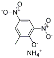 4,6-DINITRO-ORTHO-CRESOL AMMONIUM SALT Struktur